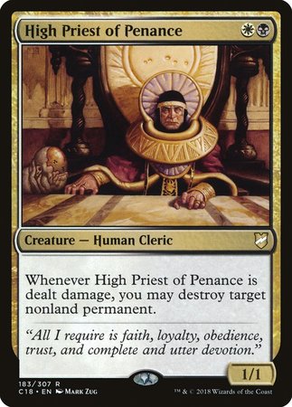 High Priest of Penance [Commander 2018] | The Time Vault CA