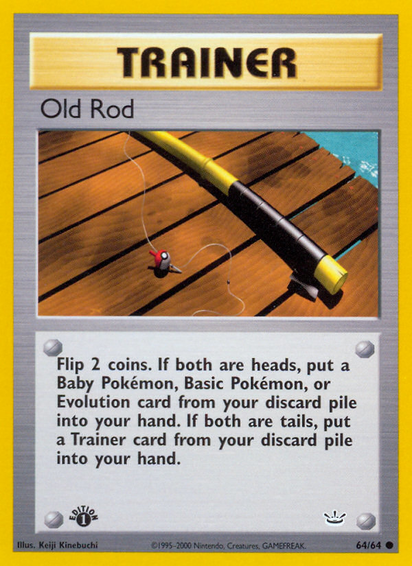 Old Rod (64/64) [Neo Revelation 1st Edition] | The Time Vault CA