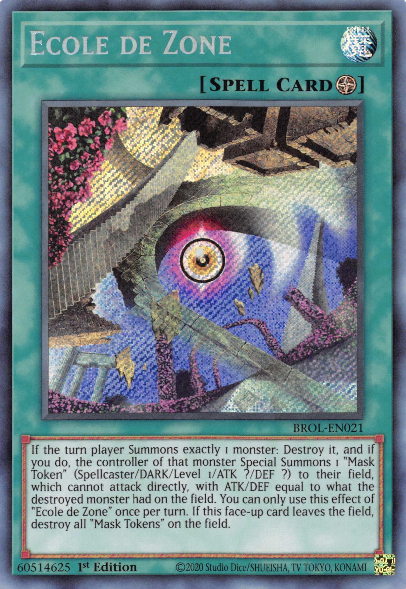Ecole de Zone [BROL-EN021] Secret Rare | The Time Vault CA