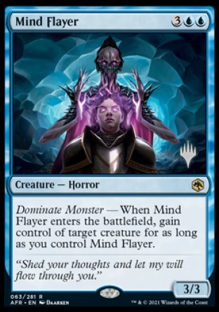 Mind Flayer (Promo Pack) [Dungeons & Dragons: Adventures in the Forgotten Realms Promos] | The Time Vault CA