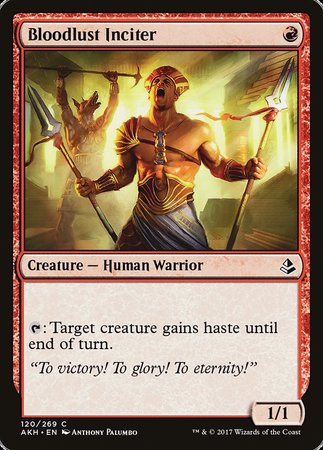 Bloodlust Inciter [Amonkhet] | The Time Vault CA