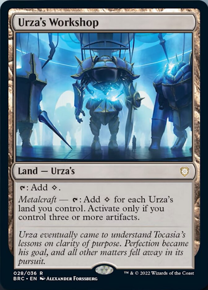 Urza's Workshop [The Brothers' War Commander] | The Time Vault CA