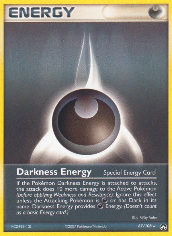 Darkness Energy (87/108) [EX: Power Keepers] | The Time Vault CA