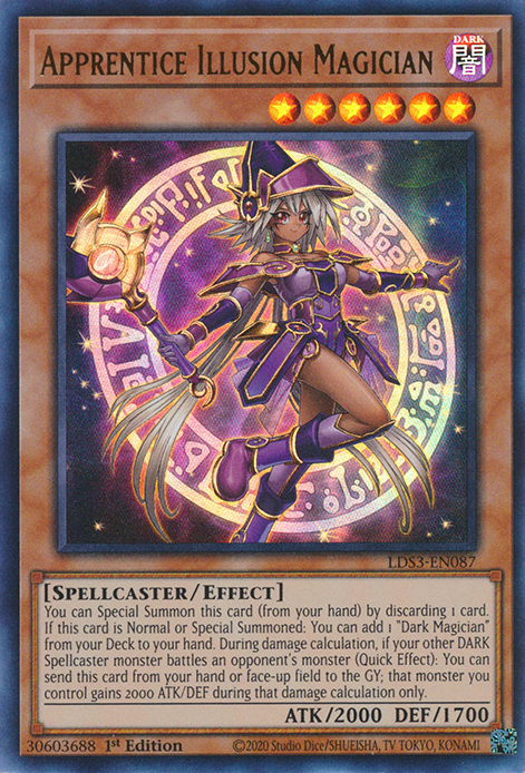 Apprentice Illusion Magician [LDS3-EN087] Ultra Rare | The Time Vault CA