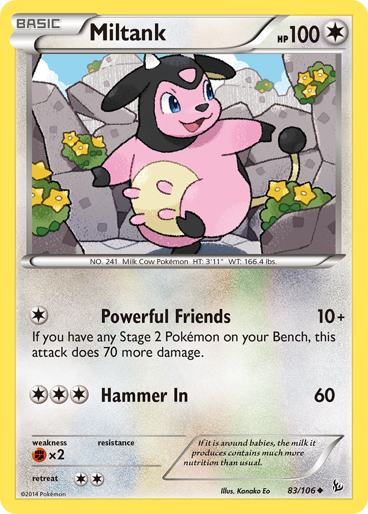 Miltank (83/106) [XY: Flashfire] | The Time Vault CA