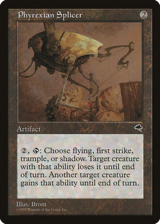 Phyrexian Splicer [Tempest] | The Time Vault CA