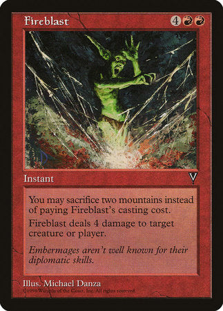 Fireblast [Visions] | The Time Vault CA