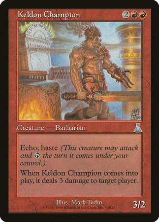 Keldon Champion [Urza's Destiny] | The Time Vault CA