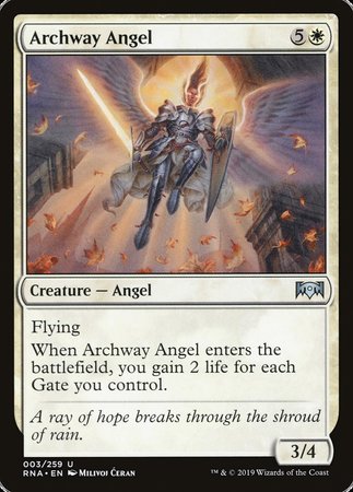 Archway Angel [Ravnica Allegiance] | The Time Vault CA