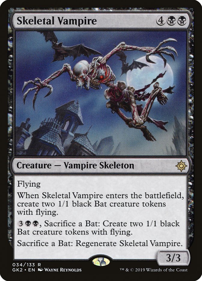 Skeletal Vampire [Ravnica Allegiance Guild Kit] | The Time Vault CA