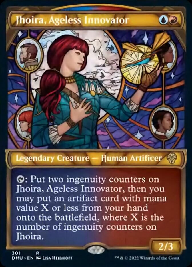 Jhoira, Ageless Innovator (Showcase) [Dominaria United] | The Time Vault CA