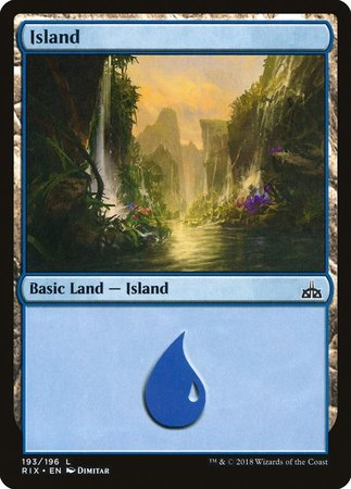 Island [Rivals of Ixalan] | The Time Vault CA