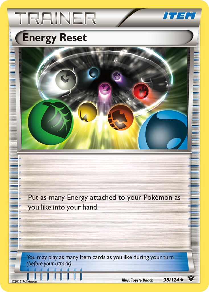 Energy Reset (98/124) [XY: Fates Collide] | The Time Vault CA