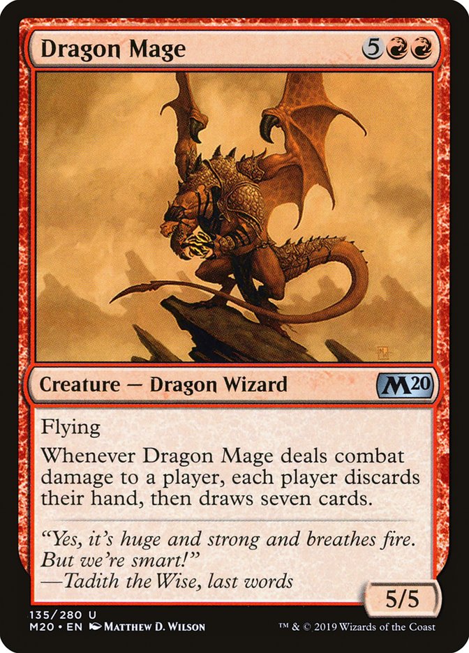 Dragon Mage [Core Set 2020] | The Time Vault CA