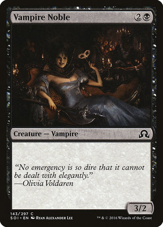Vampire Noble [Shadows over Innistrad] | The Time Vault CA