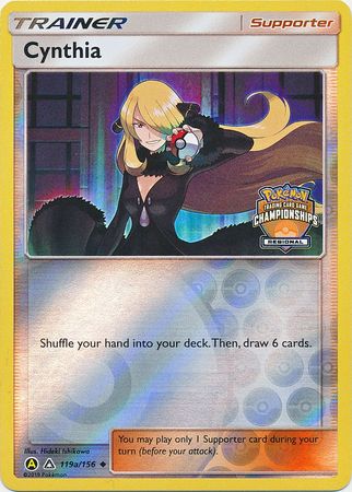 Cynthia (119a/156) (Regional Championship Promo) [Sun & Moon: Ultra Prism] | The Time Vault CA