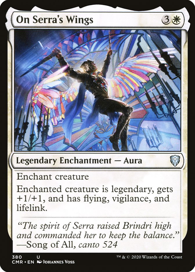 On Serra's Wings [Commander Legends] | The Time Vault CA