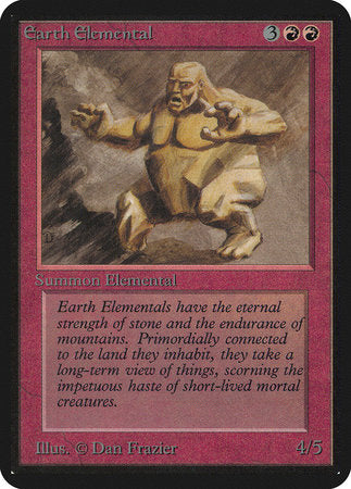Earth Elemental [Limited Edition Alpha] | The Time Vault CA