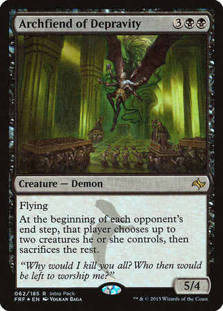 Archfiend of Depravity [Fate Reforged Promos] | The Time Vault CA