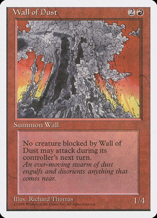 Wall of Dust [Fourth Edition] | The Time Vault CA