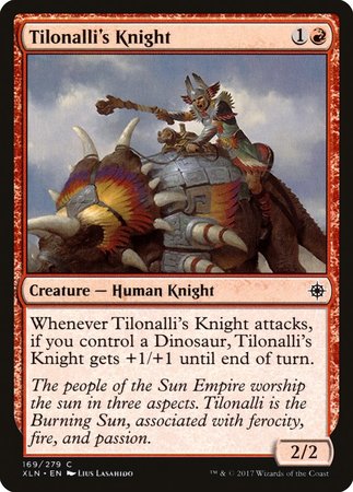 Tilonalli's Knight [Ixalan] | The Time Vault CA