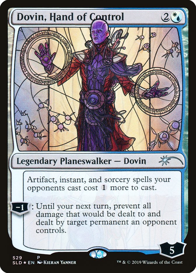 Dovin, Hand of Control (Stained Glass) [Secret Lair Drop Promos] | The Time Vault CA