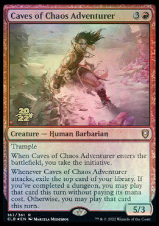Caves of Chaos Adventurer [Commander Legends: Battle for Baldur's Gate Prerelease Promos] | The Time Vault CA