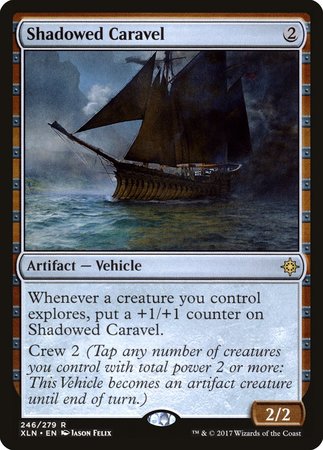 Shadowed Caravel [Ixalan] | The Time Vault CA