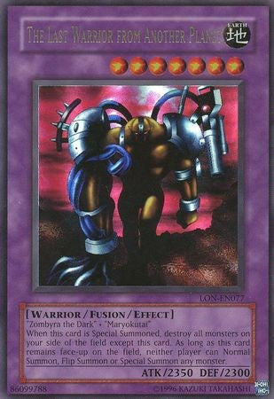 The Last Warrior from Another Planet [LON-EN077] Ultra Rare | The Time Vault CA