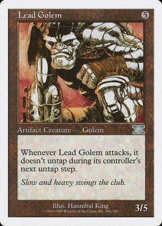 Lead Golem [Classic Sixth Edition] | The Time Vault CA