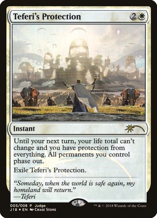 Teferi's Protection (J18) [Judge Gift Cards 2018] | The Time Vault CA
