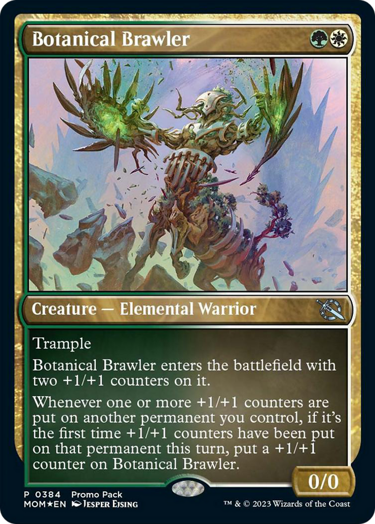 Botanical Brawler (Promo Pack) [March of the Machine Promos] | The Time Vault CA