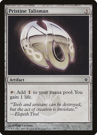 Pristine Talisman [New Phyrexia] | The Time Vault CA