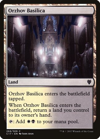 Orzhov Basilica [Commander 2017] | The Time Vault CA