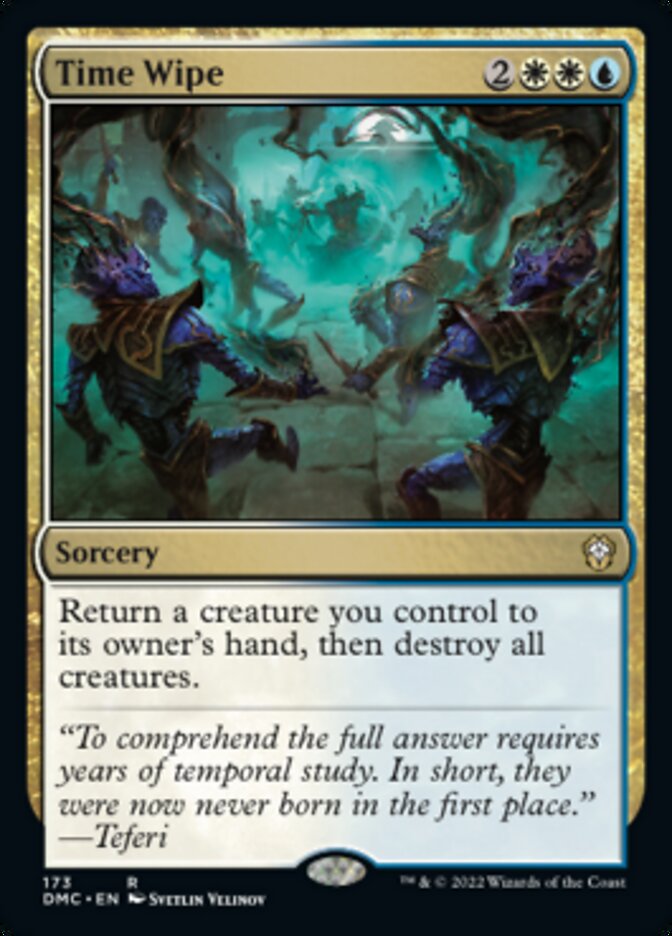 Time Wipe [Dominaria United Commander] | The Time Vault CA