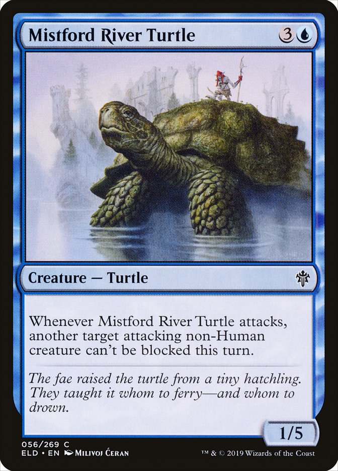 Mistford River Turtle [Throne of Eldraine] | The Time Vault CA