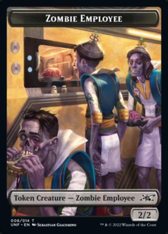 Zombie Employee Token [Unfinity Tokens] | The Time Vault CA
