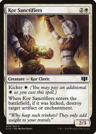 Kor Sanctifiers [Commander 2014] | The Time Vault CA