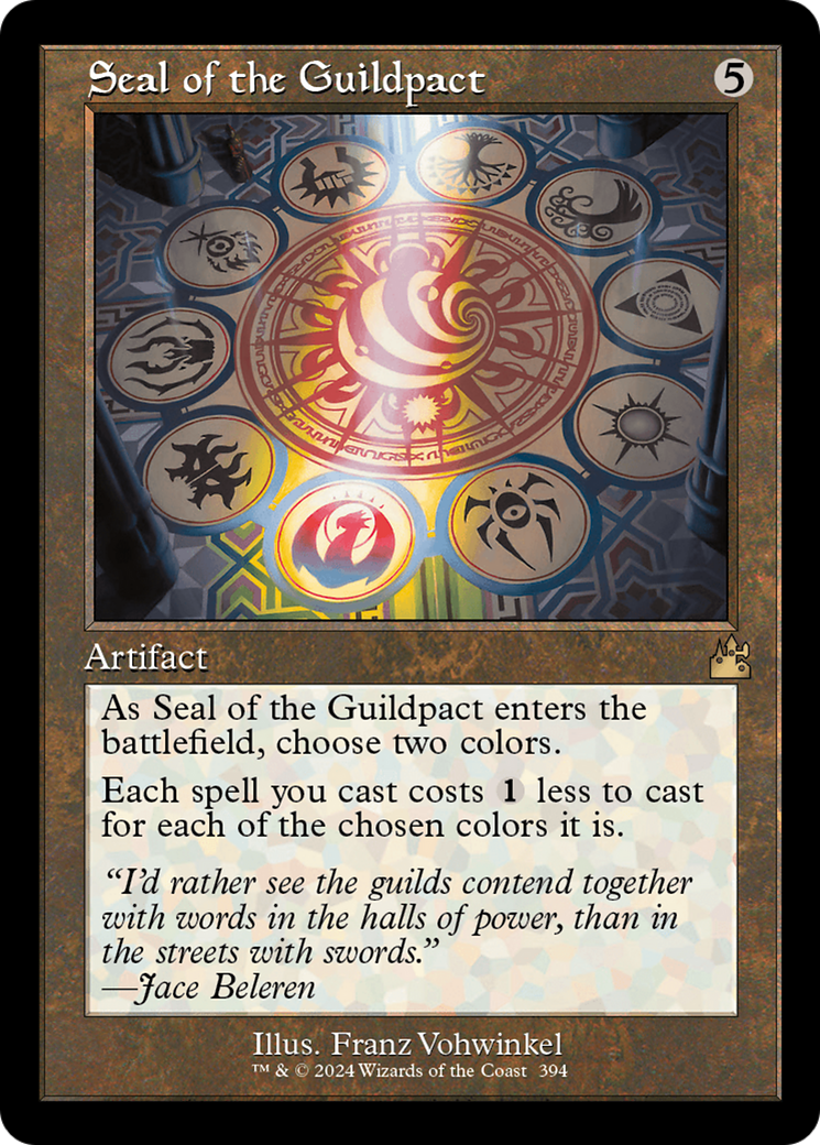 Seal of the Guildpact (Retro Frame) [Ravnica Remastered] | The Time Vault CA