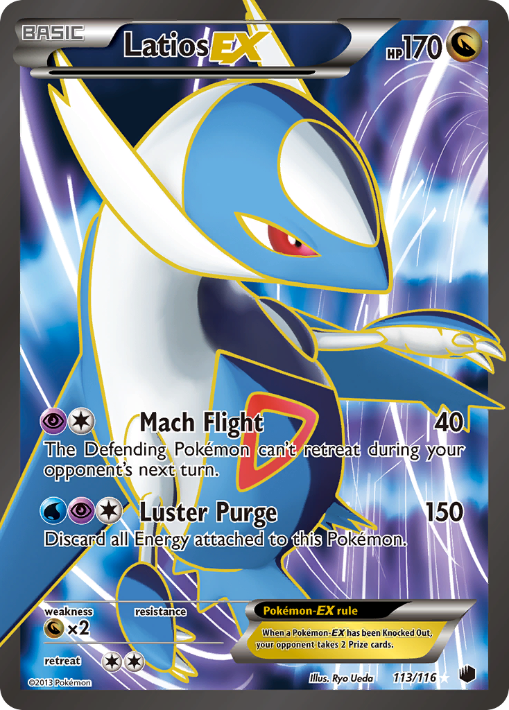 Latios EX (113/116) [Black & White: Plasma Freeze] | The Time Vault CA