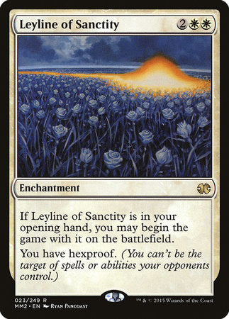 Leyline of Sanctity [Modern Masters 2015] | The Time Vault CA