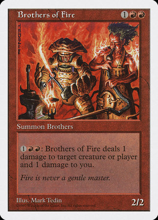 Brothers of Fire [Fifth Edition] | The Time Vault CA
