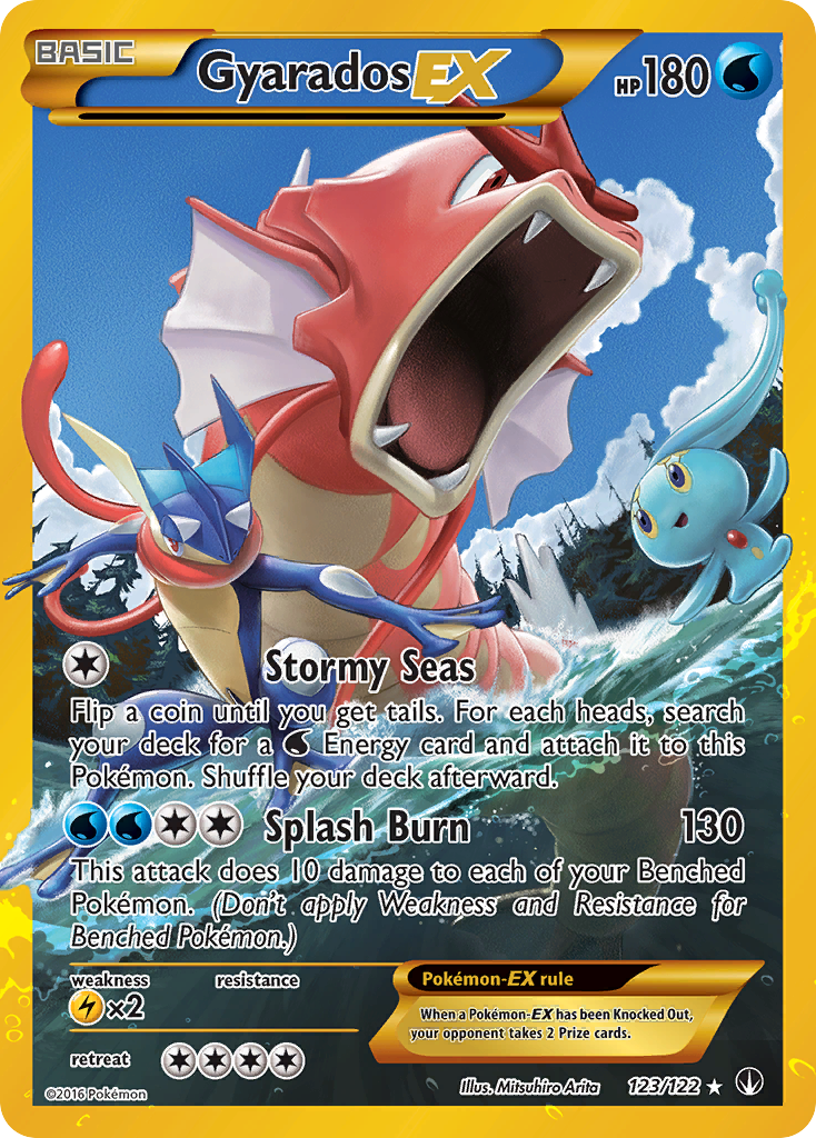 Gyarados EX (123/122) [XY: BREAKpoint] | The Time Vault CA