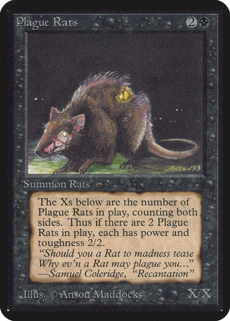 Plague Rats [Limited Edition Alpha] | The Time Vault CA