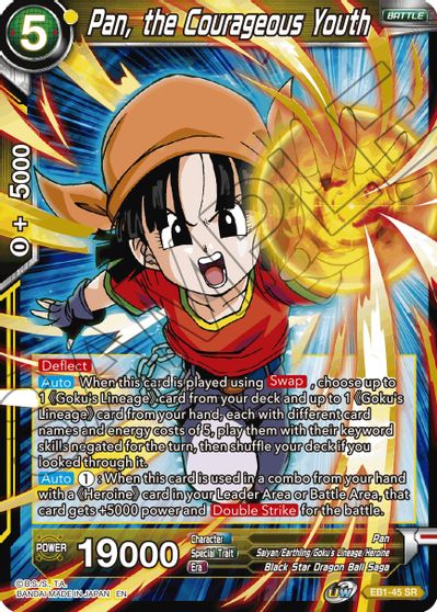 Pan, the Courageous Youth (EB1-045) [Battle Evolution Booster] | The Time Vault CA