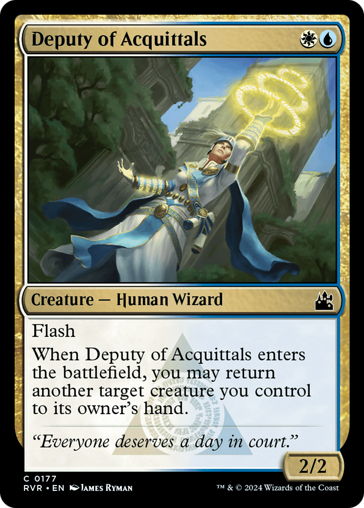 Deputy of Acquittals [Ravnica Remastered] | The Time Vault CA
