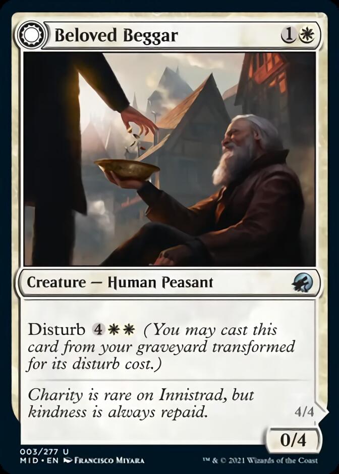 Beloved Beggar // Generous Soul [Innistrad: Midnight Hunt] | The Time Vault CA