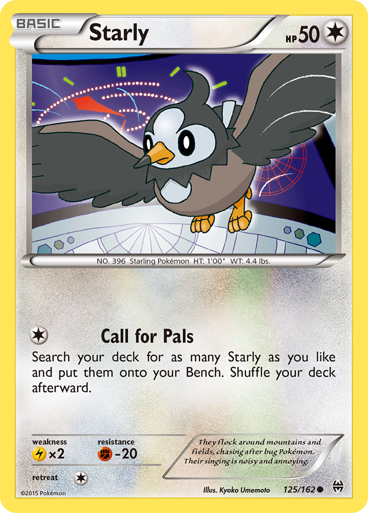 Starly (125/162) [XY: BREAKthrough] | The Time Vault CA