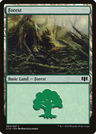 Forest (334) [Commander 2014] | The Time Vault CA