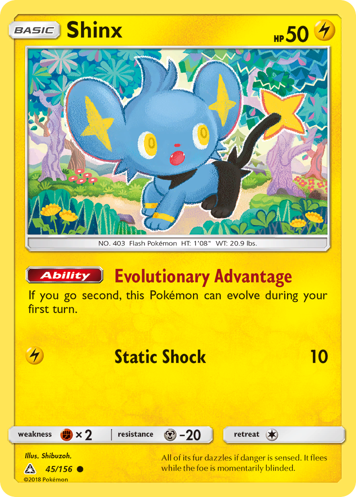 Shinx (45/156) [Sun & Moon: Ultra Prism] | The Time Vault CA